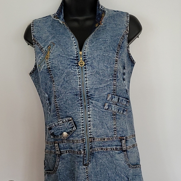 HENGSHENG EUNICE DENIM DRESS - Picture 3 of 11